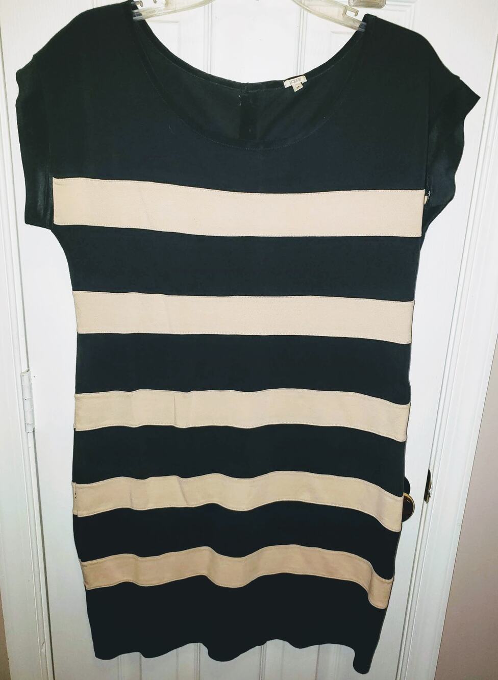 J. CREW Fitted sheath dress Sz M euc
